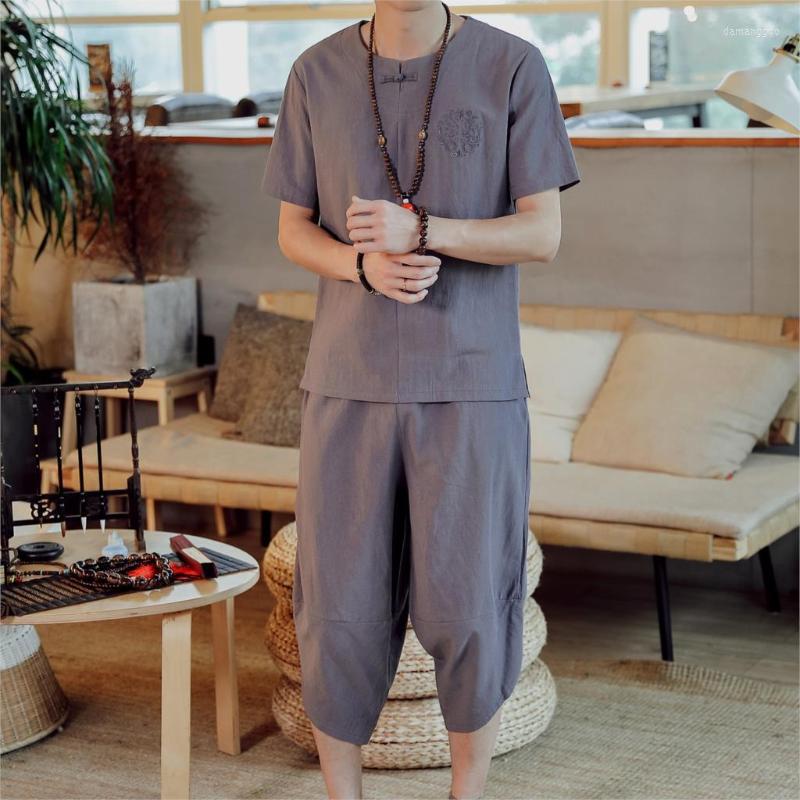 Men's Tracksuits Men's -5XL Japsnese Streetwear Casual Tracksuit Men Short Sleeve Linen Shirt Cropped Pants Plus Size 5XL 4XL Summer, Navy track suit
Men's Tracksuits Men's -5XL Japsnese Streetwear Casual Tracksuit Men Short Sleeve Linen Shirt Cropped Pants Plus Size 5XL 4XL Summer, Navy track suit