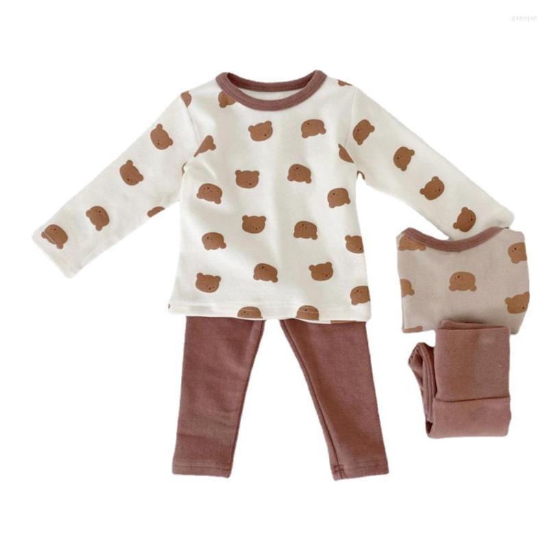 Clothing Sets Baby Clothes Set 2022 Cute Bear Print Boys And Girls Long Sleeve Tops Leggings Kids 2pcs Suit Autumn Infant Outfits, Clothes set1
Clothing Sets Baby Clothes Set 2022 Cute Bear Print Boys And Girls Long Sleeve Tops Leggings Kids 2pcs Suit Autumn Infant Outfits, Clothes set1