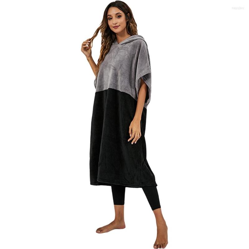 Women's Sleepwear Extra Large Thick Women Hooded Beach Towel Changing Robe Color Contrast Surf Poncho Quick Dry Microfiber Toweling SQWAD1
Women's Sleepwear Extra Large Thick Women Hooded Beach Towel Changing Robe Color Contrast Surf Poncho Quick Dry Microfiber Toweling SQWAD1