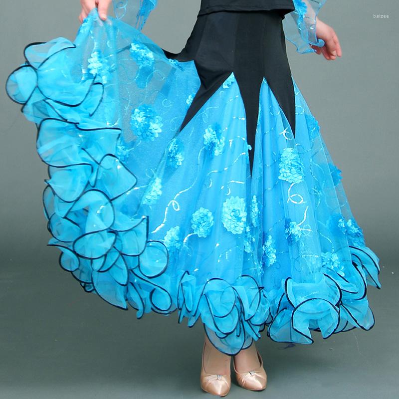 Stage Wear 2022 Dress Standard Ballroom Dancing Modern Skirt Tango Dance Skirts Latin American Dresses, Blue
Stage Wear 2022 Dress Standard Ballroom Dancing Modern Skirt Tango Dance Skirts Latin American Dresses, Blue