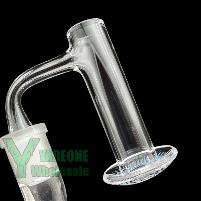 XXL Quartz Blender Banger Full Weld 80mm Tall with Leaf Engraved Bottom Dish 10mm 14mm Male 90 Degree Long Terp Blender Dab Nail YAREONE Wholesale
XXL Quartz Blender Banger Full Weld 80mm Tall with Leaf Engraved Bottom Dish 10mm 14mm Male 90 Degree Long Terp Blender Dab Nail YAREONE Wholesale