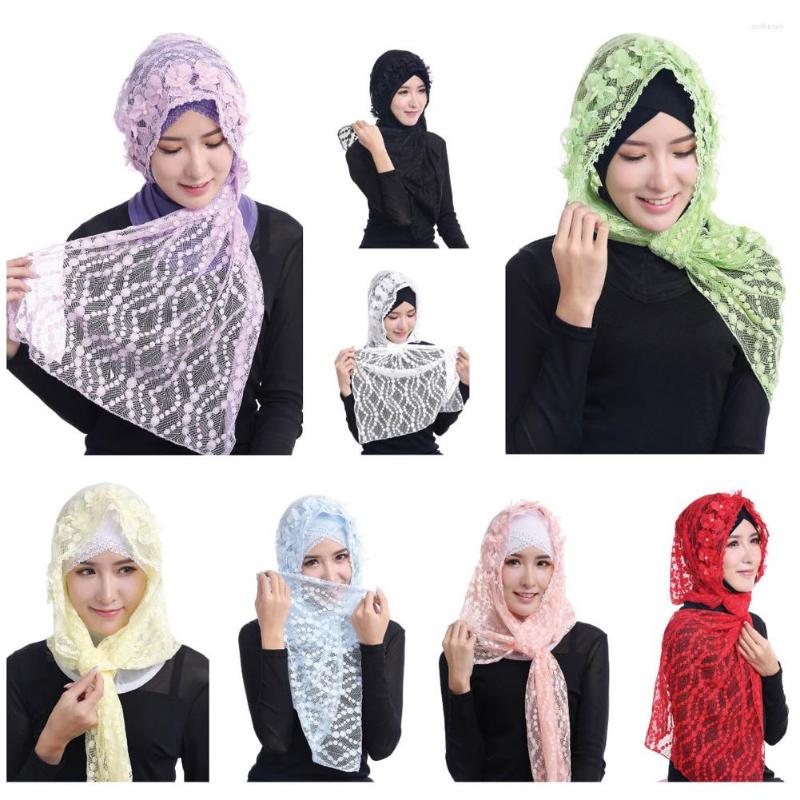 Ethnic Clothing Women Girls Muslim Lace Flower Pearl Soild Color Long Scarf Hijab Arabia Islamic Wrap Outer Headcover Full Cover Shawl
Ethnic Clothing Women Girls Muslim Lace Flower Pearl Soild Color Long Scarf Hijab Arabia Islamic Wrap Outer Headcover Full Cover Shawl