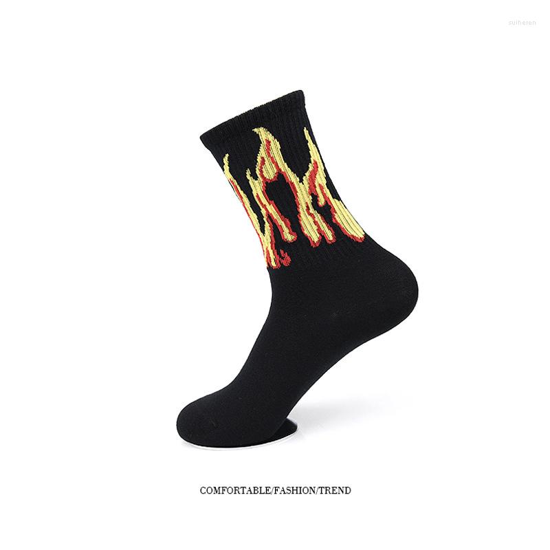Men's Socks Korea Ulzzang Black And White Flame Sports Harajuku Skateboard Long Tube Men Women Cotton Cool Tide
Men's Socks Korea Ulzzang Black And White Flame Sports Harajuku Skateboard Long Tube Men Women Cotton Cool Tide