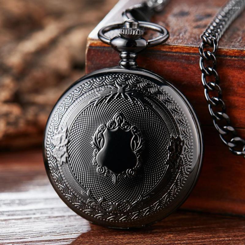 Pocket Watches Royal Gold Shield Crown Pattern Quartz Watch Top Luxury Necklace Pendant Chain Steampunk Clock Collectibles Jewelry Gifts, Black
Pocket Watches Royal Gold Shield Crown Pattern Quartz Watch Top Luxury Necklace Pendant Chain Steampunk Clock Collectibles Jewelry Gifts, Black
