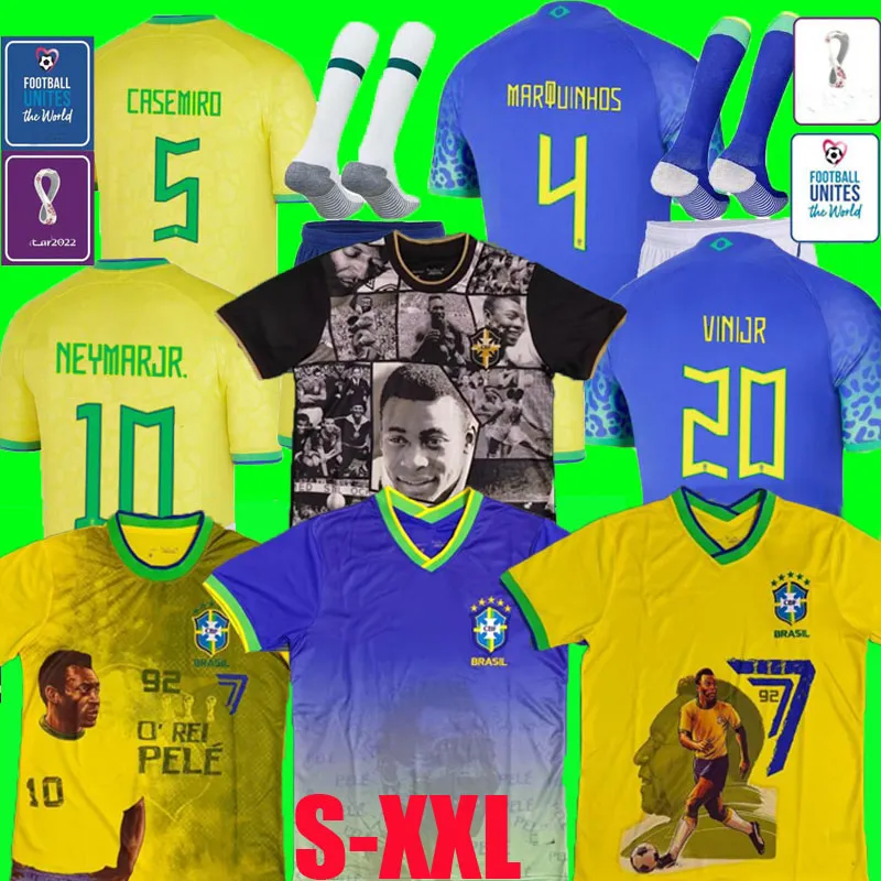 2022 2023 PELE soccer jersey special brasil Camiseta de futbol dark men kids G.JESUS women football shirts MARQUINHOS VINI JR Casemiro RICHARLISON brazils NEYMAR 666, Gold
2022 2023 PELE soccer jersey special brasil Camiseta de futbol dark men kids G.JESUS women football shirts MARQUINHOS VINI JR Casemiro RICHARLISON brazils NEYMAR 666, Gold