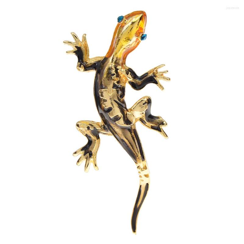 Brooches CINDY XIANG Arrival Enamel Blue Eye Lizard Gecko For Women And Men 2 Colors Available
Brooches CINDY XIANG Arrival Enamel Blue Eye Lizard Gecko For Women And Men 2 Colors Available