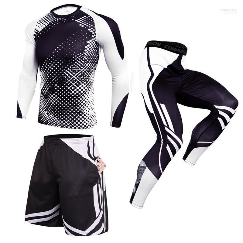 Men' Tracksuits Men' 3 Pieces Running Tracksuit Men Compression Long Sleeve Shirts Crossfit Male Shorts Quick Dry Leggings Training, Stk170
Men' Tracksuits Men' 3 Pieces Running Tracksuit Men Compression Long Sleeve Shirts Crossfit Male Shorts Quick Dry Leggings Training, Stk170