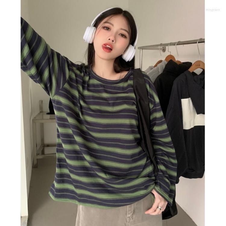 Women' T Shirts 2022 Autumn Harajuku Long Sleeve Basic Striped Shirt All Match Grunge Loose Women Fashion Y2k Aesthetic Tops Slim Vintage, Apricot orange
Women' T Shirts 2022 Autumn Harajuku Long Sleeve Basic Striped Shirt All Match Grunge Loose Women Fashion Y2k Aesthetic Tops Slim Vintage, Apricot orange