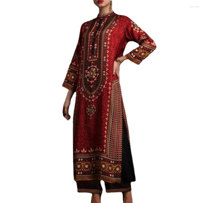 Ethnic Clothing Woman Abaya Folk Custom Long Dress Kaftan Moroccan Pakistan Indonesia Women Muslim Dubai Prayer
Ethnic Clothing Woman Abaya Folk Custom Long Dress Kaftan Moroccan Pakistan Indonesia Women Muslim Dubai Prayer