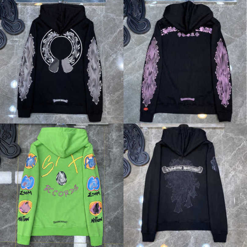 Jackets Luxury Fashion Mens Sweatshirts Designer Hoodies Men Women Zipper Cross Scroll Simple Hooded Sweater Pullover Hoodie Casual Tops Coat Jacket 4z21, 19
Jackets Luxury Fashion Mens Sweatshirts Designer Hoodies Men Women Zipper Cross Scroll Simple Hooded Sweater Pullover Hoodie Casual Tops Coat Jacket 4z21, 19