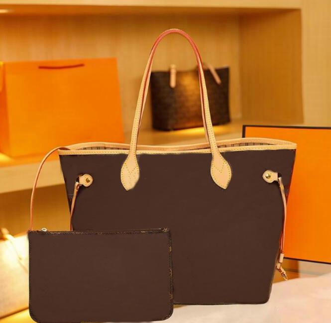 Designer Shoulder Bags Shopping bag Two pcs set Women brand Totes Handbag Classic Lady Clutch Female Coin Purse Wallets #7789, Brown flower
Designer Shoulder Bags Shopping bag Two pcs set Women brand Totes Handbag Classic Lady Clutch Female Coin Purse Wallets #7789, Brown flower