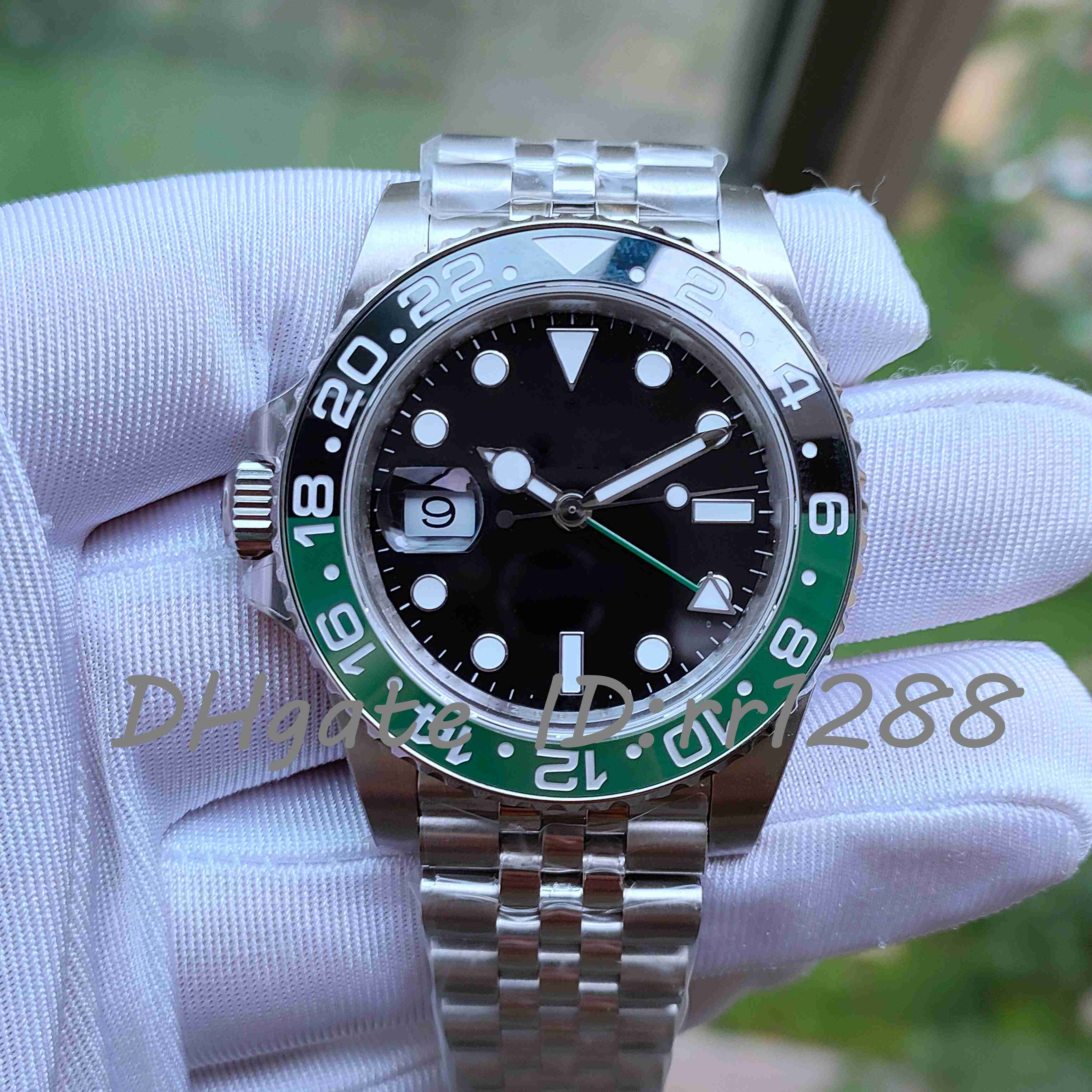 BP Factory Left-Handed GMT Watches 126720 V2 Version CAL.2813 Function Adjust Hour Hand Green Ceramic Bezel 40MM Super Luminous Wristwatches
BP Factory Left-Handed GMT Watches 126720 V2 Version CAL.2813 Function Adjust Hour Hand Green Ceramic Bezel 40MM Super Luminous Wristwatches