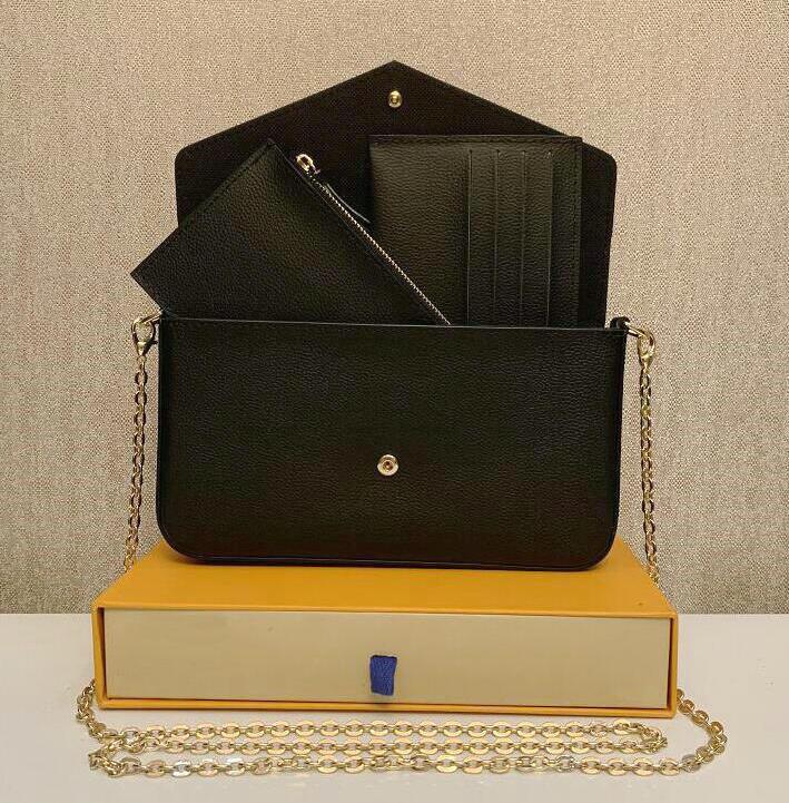 Fashion Female leather embossing Shoulder Bag 3 PCS set Designer Totes Handbags Women gold Chain Crossbody bag Fashion Messenger Purse, Red
Fashion Female leather embossing Shoulder Bag 3 PCS set Designer Totes Handbags Women gold Chain Crossbody bag Fashion Messenger Purse, Red