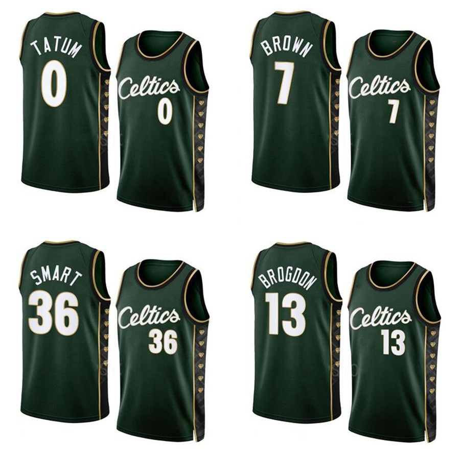 Basketball jerseys Jason Tatum Jaylen Brown Malcolm Brogdon Marcus Smart 2022-23 season black city versions Men Women Youth jersey, With logo
Basketball jerseys Jason Tatum Jaylen Brown Malcolm Brogdon Marcus Smart 2022-23 season black city versions Men Women Youth jersey, With logo