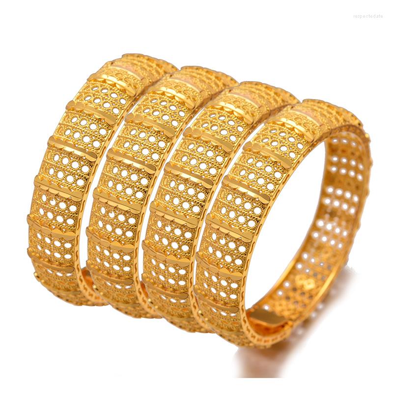 Bangle 24K Ethiopian Gold Color Bangles For Women Trendy African Arab Bangles&Bracelet Middle East Jewelry Charm Party Wedding Gift
Bangle 24K Ethiopian Gold Color Bangles For Women Trendy African Arab Bangles&Bracelet Middle East Jewelry Charm Party Wedding Gift