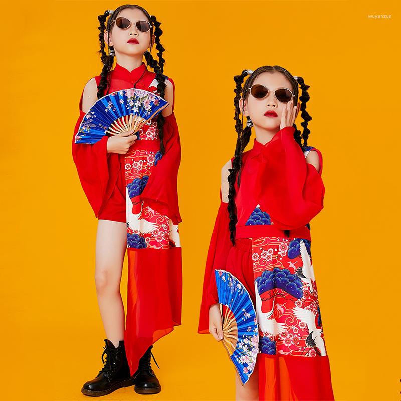 Stage Wear Chinese Style Girls Jazz Dance Costume Catwalk Concert Red Performance Outfit Kids Hip Hop Clothing Festival DNV16808, Clothes suit
Stage Wear Chinese Style Girls Jazz Dance Costume Catwalk Concert Red Performance Outfit Kids Hip Hop Clothing Festival DNV16808, Clothes suit