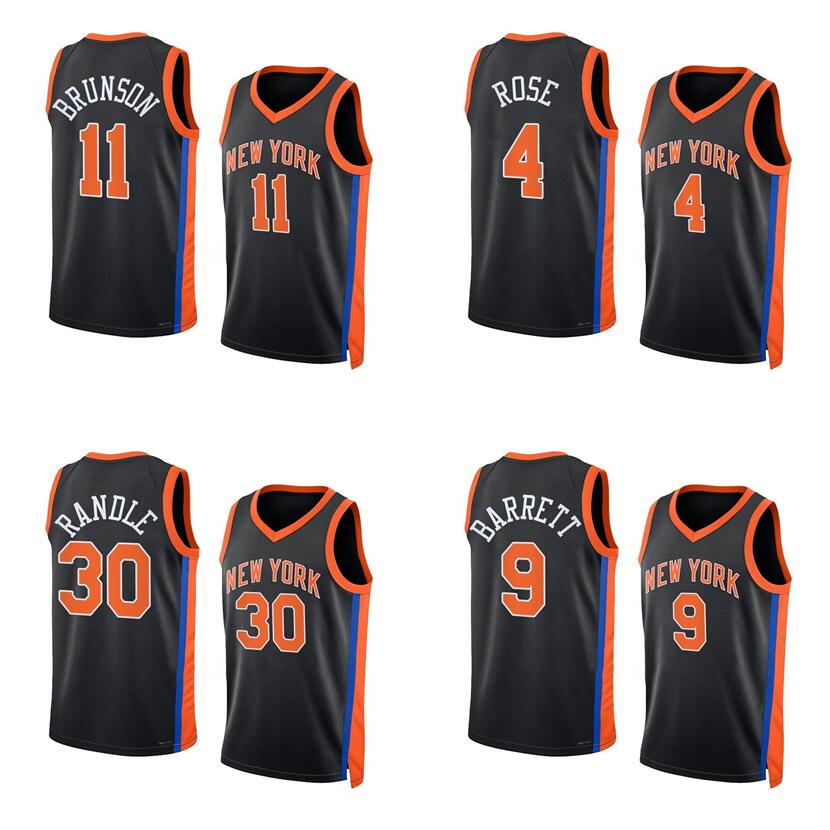 Basketball jerseys Jalen Brunson Julius Randle 9 Barrett Derrick Rose 2022-23 season black orange city versions Men Women Youth jersey, With logo
Basketball jerseys Jalen Brunson Julius Randle 9 Barrett Derrick Rose 2022-23 season black orange city versions Men Women Youth jersey, With logo
