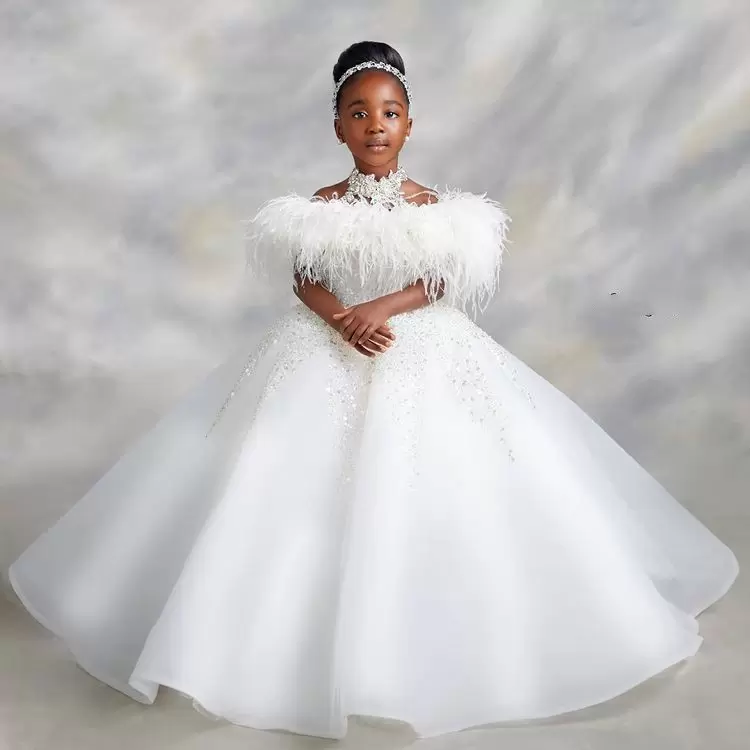 2023 Luxurious Lace Beaded Flower Girl Dresses Ball Gown Sheer Neck Crystals Organza Lilttle Kids Birthday Pageant Weddding Gowns, Black
2023 Luxurious Lace Beaded Flower Girl Dresses Ball Gown Sheer Neck Crystals Organza Lilttle Kids Birthday Pageant Weddding Gowns, Black