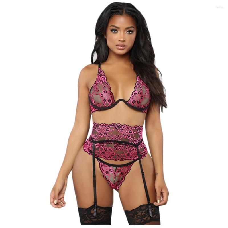 Bras Sets Lingerie Set Erotic Costumes Womens Intimates Lace Mesh Plus Size Underwear Transparent Bra Party Thong Garter, Black
Bras Sets Lingerie Set Erotic Costumes Womens Intimates Lace Mesh Plus Size Underwear Transparent Bra Party Thong Garter, Black