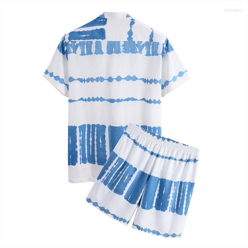 Men' Tracksuits Men' Men Spring And Summer Vacation Beach Casual Loose Printed Short Sleeve Shorts Set Shirts Refreshing Comfortable, Blue
Men' Tracksuits Men' Men Spring And Summer Vacation Beach Casual Loose Printed Short Sleeve Shorts Set Shirts Refreshing Comfortable, Blue