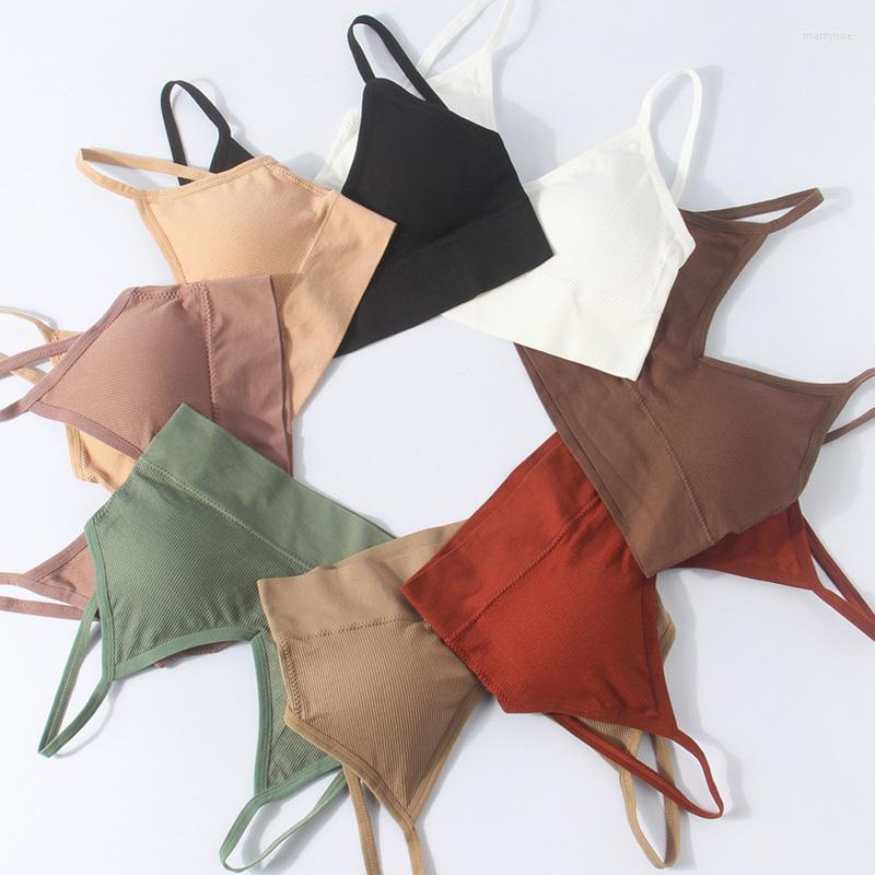 Camisoles & Tanks 1/2Pcs Women Tank Crop Top Sports Underwear Sexy Lingerie Intimates Fashion Seamless Female Tops Suspender, White
Camisoles & Tanks 1/2Pcs Women Tank Crop Top Sports Underwear Sexy Lingerie Intimates Fashion Seamless Female Tops Suspender, White