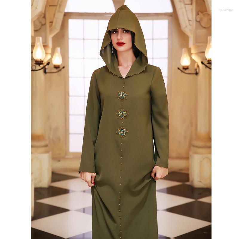 Ethnic Clothing 7019 Arabia Abaya Long Dresses V-neck Fashion Muslim Maxi Dress Dubai Turkey Islam Kaftan Hijab
Ethnic Clothing 7019 Arabia Abaya Long Dresses V-neck Fashion Muslim Maxi Dress Dubai Turkey Islam Kaftan Hijab