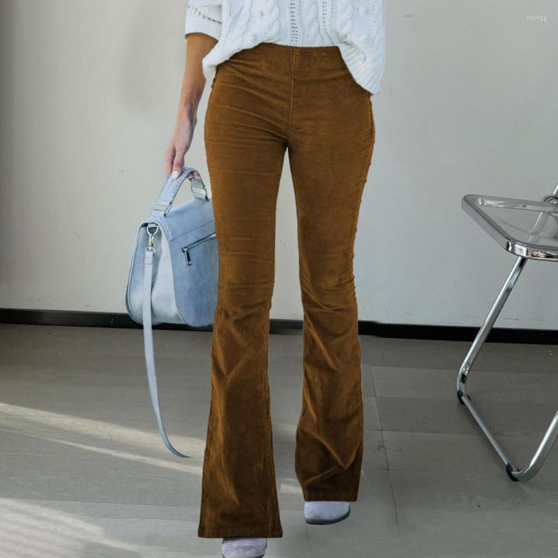 Women's Pants Chic Flared Trousers Skin-Touch High-Waist Women Wide Leg Flare Corduroy Casual Washed, Black
Women's Pants Chic Flared Trousers Skin-Touch High-Waist Women Wide Leg Flare Corduroy Casual Washed, Black