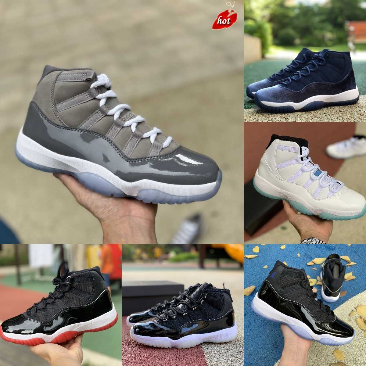 OGS Jumpman Jubilee 11 11s High Basketball Shoes Mens Women COOL GREY Legend Blue Midnight Navy Playoffs Bred Space Jam Gamma, Concord 45
OGS Jumpman Jubilee 11 11s High Basketball Shoes Mens Women COOL GREY Legend Blue Midnight Navy Playoffs Bred Space Jam Gamma, Concord 45