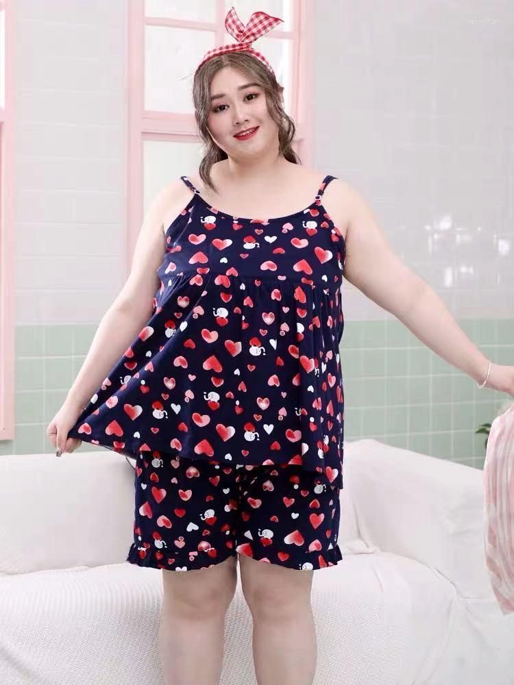 Women's Sleepwear 5XL Super Size Suspender Shorts Pure Cotton Cute Pajamas Home Service, Sky blue
Women's Sleepwear 5XL Super Size Suspender Shorts Pure Cotton Cute Pajamas Home Service, Sky blue