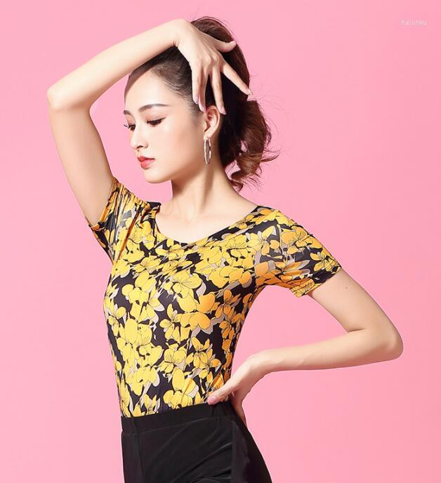 Stage Wear 2022 Sexy Short Sleeve Dance Clothes Women Latin Salsa Rumba Chacha Performance Practice Costume YT0206, Picture shown
Stage Wear 2022 Sexy Short Sleeve Dance Clothes Women Latin Salsa Rumba Chacha Performance Practice Costume YT0206, Picture shown