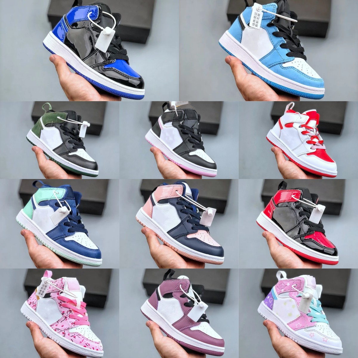 kids shoes 1 designer black shoe boys high 1s sneakers Mid basketball Jumpman blue baby kid youth toddler infants trainers Children Athletic Outdoor sneaker bred, No box
kids shoes 1 designer black shoe boys high 1s sneakers Mid basketball Jumpman blue baby kid youth toddler infants trainers Children Athletic Outdoor sneaker bred, No box