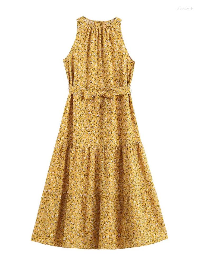 Casual Dresses BBWM Vintage Boho Floral Lace Up Women Long 2022 Summer Fashion Elegant Female Print Flowers Sleeveless Dress Loose, Picture shown
Casual Dresses BBWM Vintage Boho Floral Lace Up Women Long 2022 Summer Fashion Elegant Female Print Flowers Sleeveless Dress Loose, Picture shown
