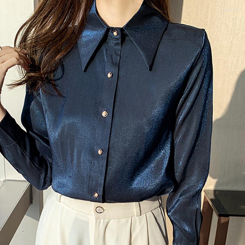 Women' Blouses Long Sleeve Blouse Women Chiffon Shirt Autumn Turn Down Collar Ladies Tops Blusas Mujer De Moda 2022 Woman Clothes Femme, Yellow
Women' Blouses Long Sleeve Blouse Women Chiffon Shirt Autumn Turn Down Collar Ladies Tops Blusas Mujer De Moda 2022 Woman Clothes Femme, Yellow