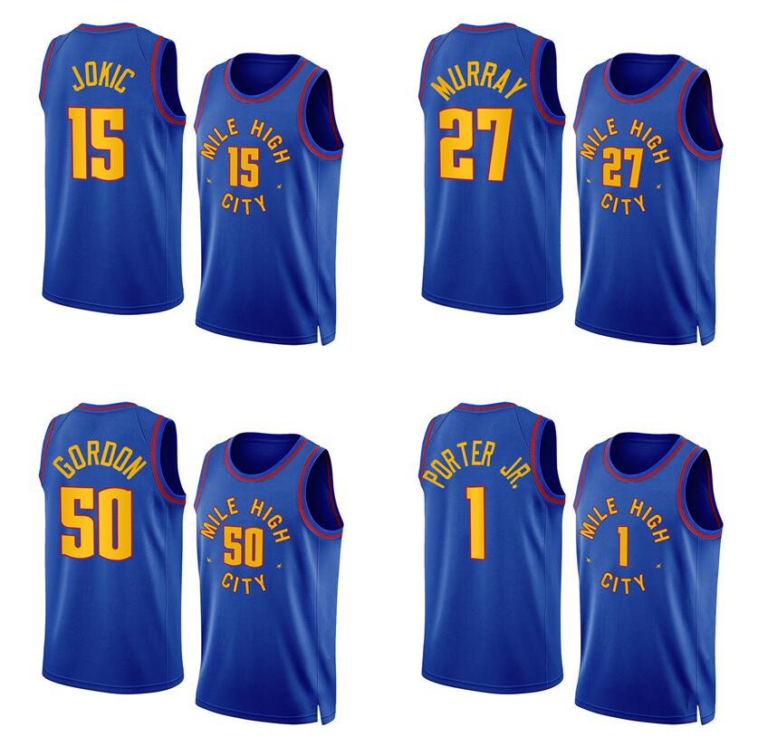 Basketball jerseys 27 Murray 15 Jokic Michael Porter Jr Aaron Gordon 2022-23 season blue white city versions Men Women Youth jersey, With logo
Basketball jerseys 27 Murray 15 Jokic Michael Porter Jr Aaron Gordon 2022-23 season blue white city versions Men Women Youth jersey, With logo
