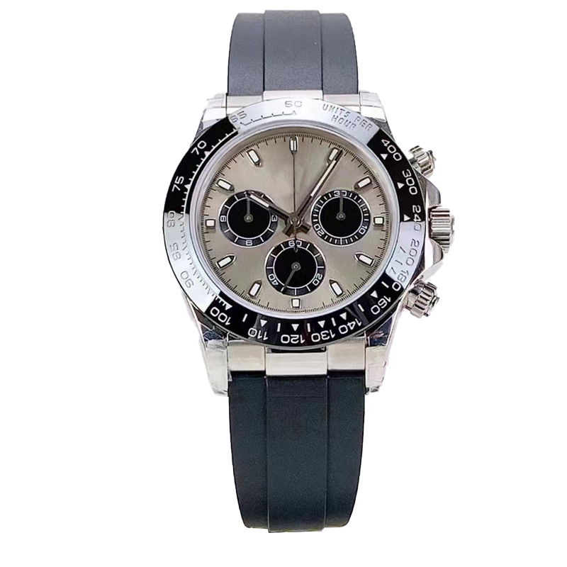 mens for watch designer watches luxury watches automatic gold watchs size 41MM Ceramic ring Stainless steel case rubber strap waterproof sapphire glass Orologio.