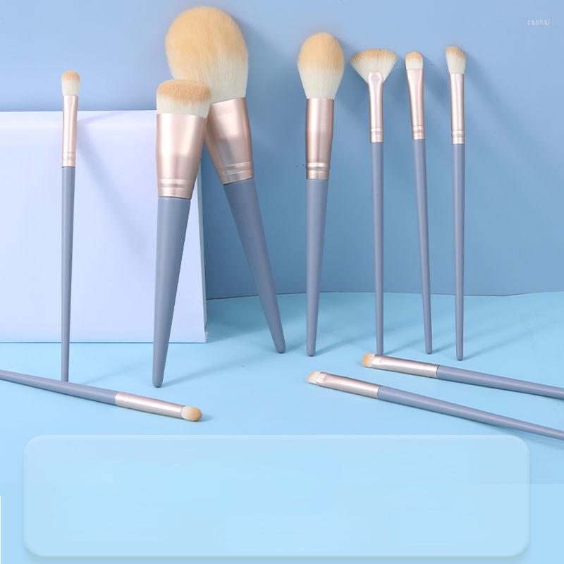Makeup Brushes 10Pcs Soft Fluffy Set For Cosmetics Foundation Blush Powder Eyeshadow Kabuki Blending Brush Beauty Tool
Makeup Brushes 10Pcs Soft Fluffy Set For Cosmetics Foundation Blush Powder Eyeshadow Kabuki Blending Brush Beauty Tool