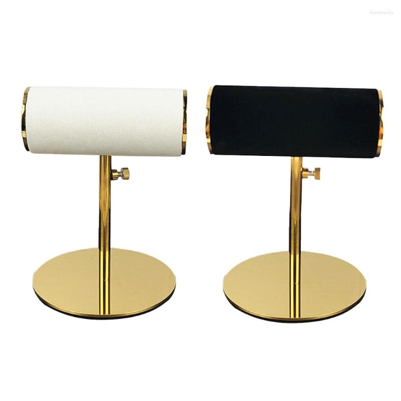 Jewelry Pouches Golden Plated Metal Base & Velvet T-bar Bracelets Bangles Watches Display Stand Organizer
Jewelry Pouches Golden Plated Metal Base & Velvet T-bar Bracelets Bangles Watches Display Stand Organizer