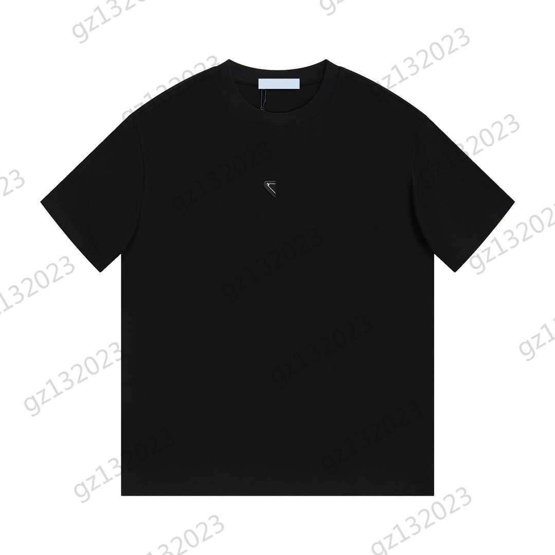 Women Shirt T-shirts Luxury Triangle Logo Short Sleeve Pullover T-shirt Thread Round Neck Silhouette Slim Joker Designer Top Unisex Style Womens Clothes
Women Shirt T-shirts Luxury Triangle Logo Short Sleeve Pullover T-shirt Thread Round Neck Silhouette Slim Joker Designer Top Unisex Style Womens Clothes