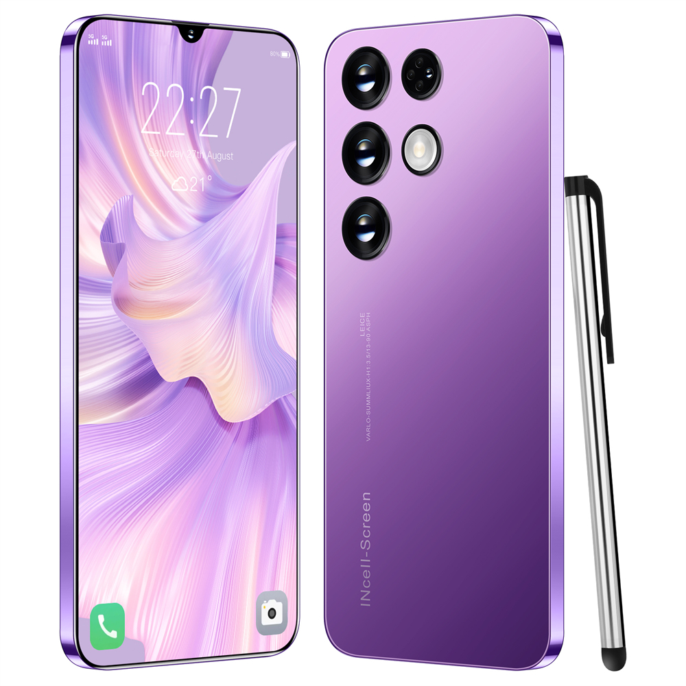 

Cheap New Android Smartphone S23 Ultra 6.3 Inch RAM1GB ROM8GB 32GB Mobile Phone, Purple