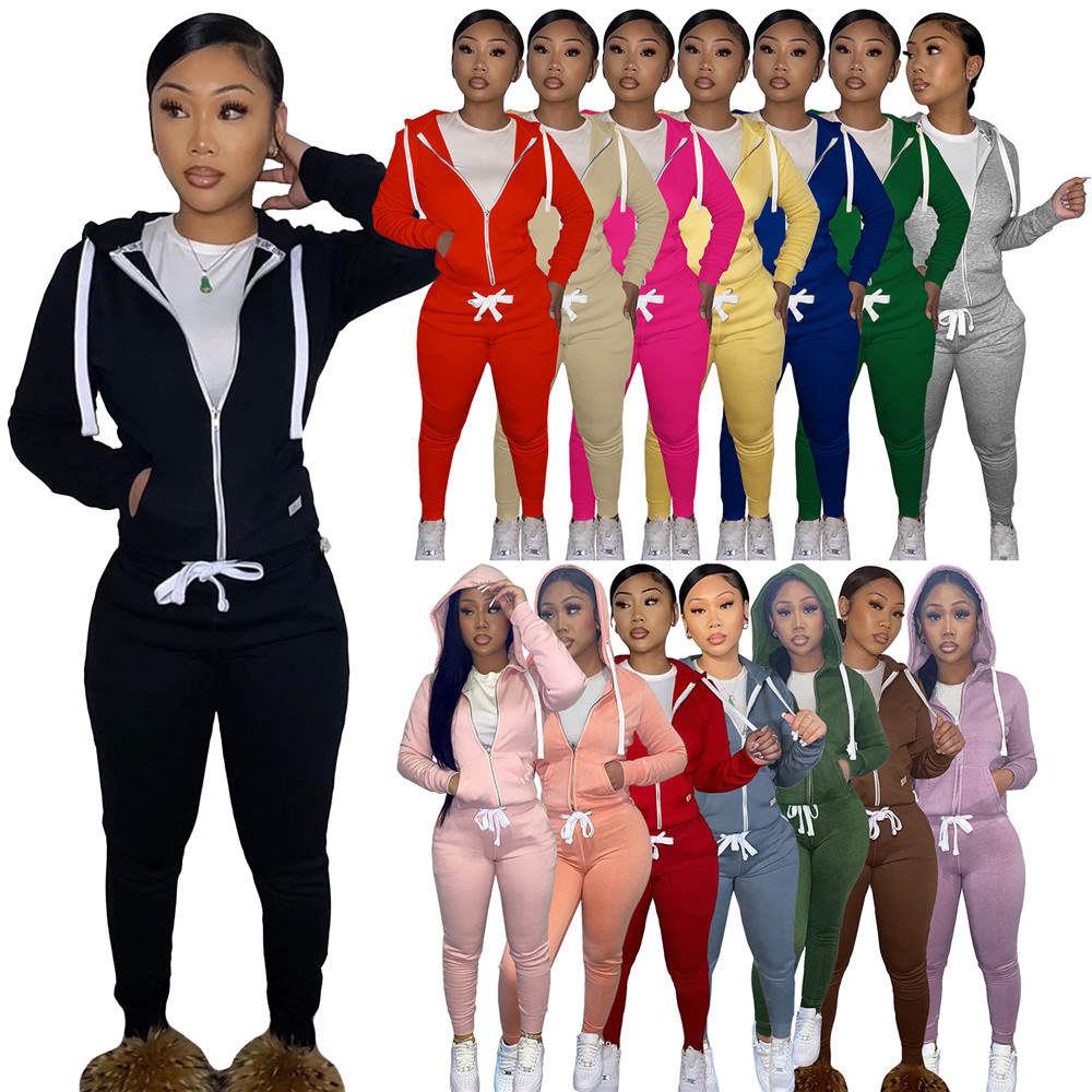 Fall Winter Fleece Sweatsuits Women Tracksuits Jogging Suits Long Sleeve Hooded Jacket and Pants Two Piece Sets Solid Sports Suit Casual Outfits Sportswear 8442, Brown
Fall Winter Fleece Sweatsuits Women Tracksuits Jogging Suits Long Sleeve Hooded Jacket and Pants Two Piece Sets Solid Sports Suit Casual Outfits Sportswear 8442, Brown