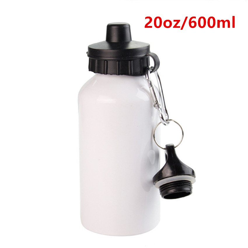 Wholesale 2Lids Sublimation 20oz Aluminum Sports Water Bottles 600ml White Blank Heat Transfer Metal Tumbler Single Insulated Cups A12
Wholesale 2Lids Sublimation 20oz Aluminum Sports Water Bottles 600ml White Blank Heat Transfer Metal Tumbler Single Insulated Cups A12