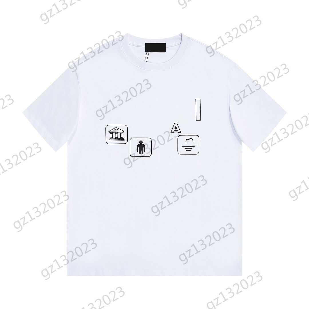Women Shirt T-shirts Logo Printing Short Sleeve Pullover T-shirt Soft Cotton Material Simple Sports Style Designer Top Fashion Brand Clothes Woman, 10
Women Shirt T-shirts Logo Printing Short Sleeve Pullover T-shirt Soft Cotton Material Simple Sports Style Designer Top Fashion Brand Clothes Woman, 10