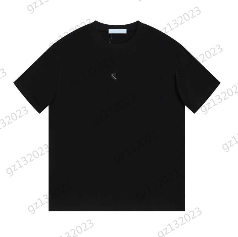 Women Shirt T-shirts Luxury Triangle Logo Short Sleeve Pullover T-shirt Thread Round Neck Silhouette Slim Joker Designer Top Unisex Style Womens Clothes 1970
Women Shirt T-shirts Luxury Triangle Logo Short Sleeve Pullover T-shirt Thread Round Neck Silhouette Slim Joker Designer Top Unisex Style Womens Clothes 1970
