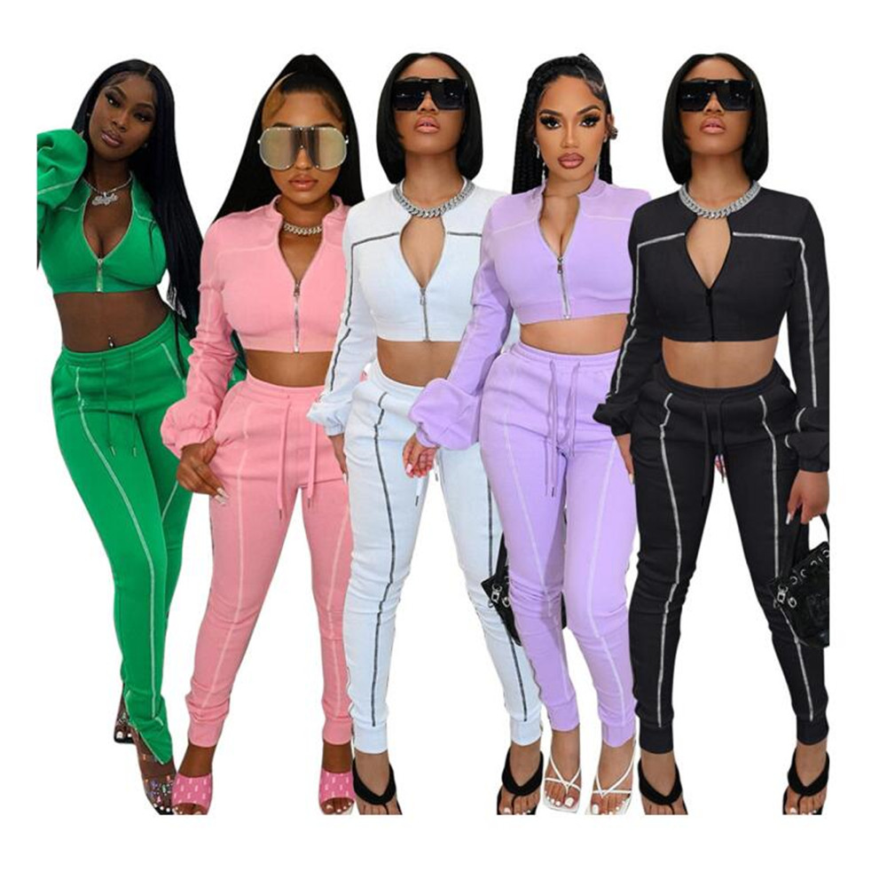 Bulk Items Wholesale Lots Fall Winter Tracksuits Women Outfits Two Piece Set Long Sleeve Jacket and Pants Matching Sweatsuits Outdoor Jogger suits Clothes 8245, White
Bulk Items Wholesale Lots Fall Winter Tracksuits Women Outfits Two Piece Set Long Sleeve Jacket and Pants Matching Sweatsuits Outdoor Jogger suits Clothes 8245, White