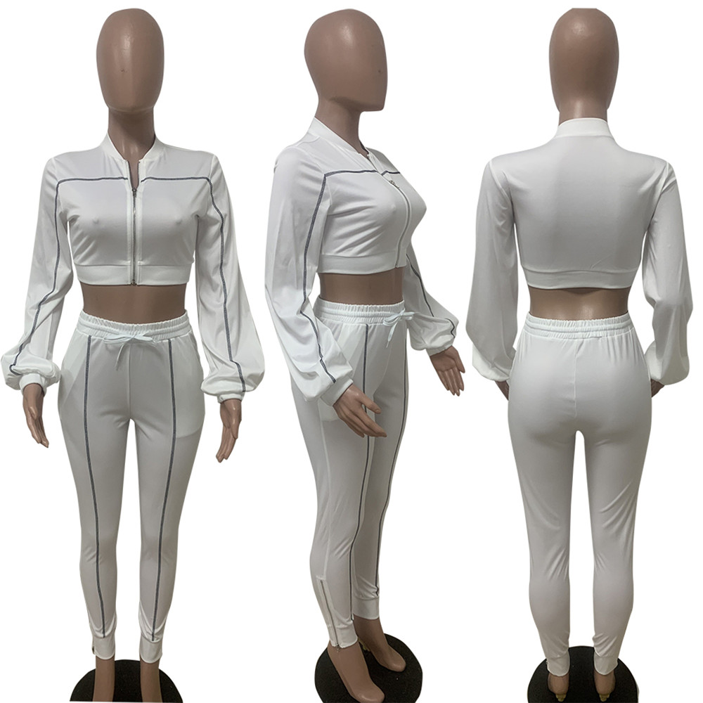 Bulk Items Wholesale Lots Fall Winter Tracksuits Women Outfits Two Piece Set Long Sleeve Jacket and Pants Matching Sweatsuits Outdoor Jogger suits Clo