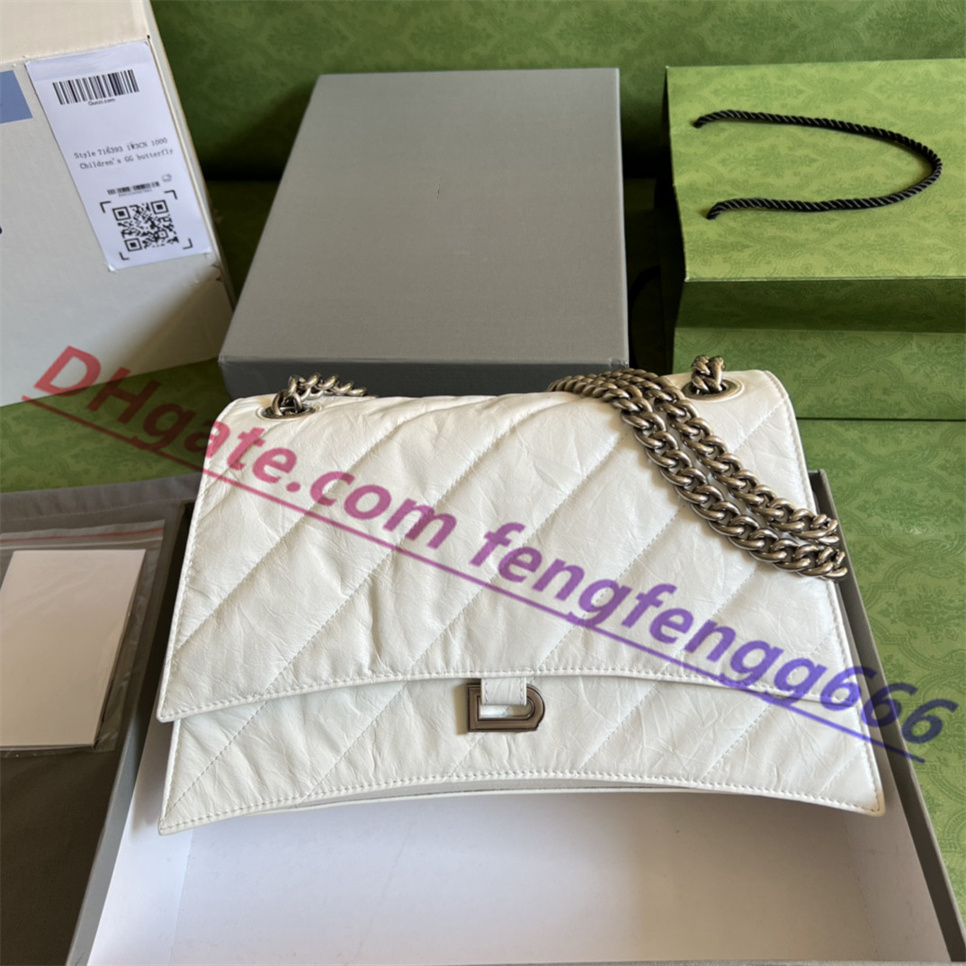 Top Genuine Leather Luxury Designer crossbody Bags Shoulder tote bag handbag Purses fashion Womens Messenger Pochette cowhide Clutch chain lady purse, Silver
Top Genuine Leather Luxury Designer crossbody Bags Shoulder tote bag handbag Purses fashion Womens Messenger Pochette cowhide Clutch chain lady purse, Silver