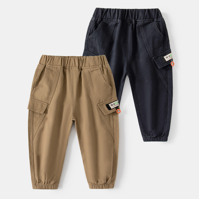 Spring Autumn Kids Baby Boy Trousers Children's Clothing Big Pocket Loose Trousers Long Cargo Pants, Black
Spring Autumn Kids Baby Boy Trousers Children's Clothing Big Pocket Loose Trousers Long Cargo Pants, Black