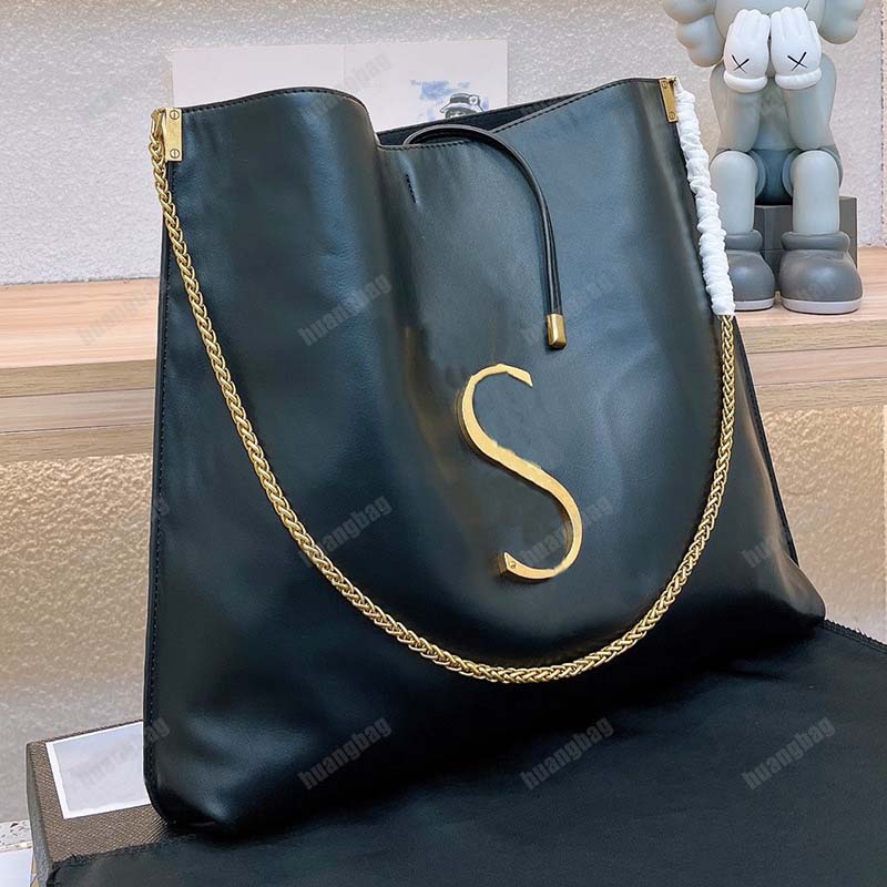 2 Colours Large Capacity Tote Bag Chains Handbags Fashion Women Shopping Totes Wholesale Vintage Handbag Luxury Designers Outdoor Travel Bags Classic, Black
2 Colours Large Capacity Tote Bag Chains Handbags Fashion Women Shopping Totes Wholesale Vintage Handbag Luxury Designers Outdoor Travel Bags Classic, Black