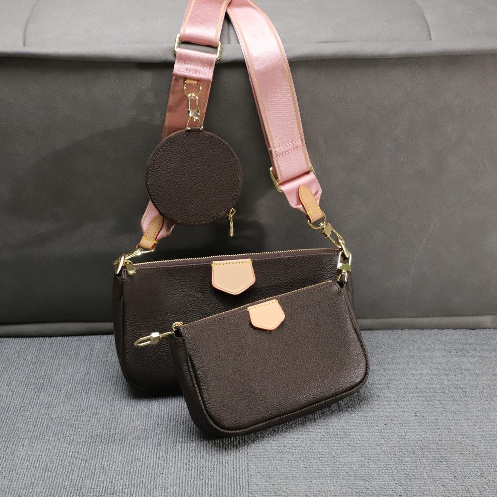Luxurys designers shoulder bags multi accessories 3 Pcs set wallet Women Crossbody Purse Messenger Bags Handbags Flowers Lady Leather Totes, 60910-2
Luxurys designers shoulder bags multi accessories 3 Pcs set wallet Women Crossbody Purse Messenger Bags Handbags Flowers Lady Leather Totes, 60910-2