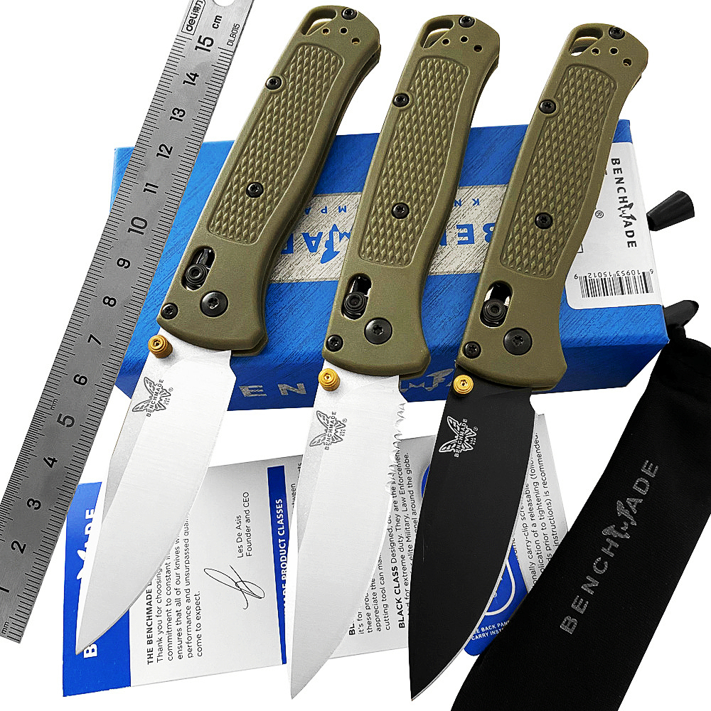 Benchmade 535 Tactical Folding Knife S30V Blade Green Nylon Glass Fiber Handle Outdoor Camping Pocket Knives EDC Cutting Tool
Benchmade 535 Tactical Folding Knife S30V Blade Green Nylon Glass Fiber Handle Outdoor Camping Pocket Knives EDC Cutting Tool